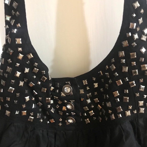 Leyla Balloon skirt with suspenders - Picture 4 of 6